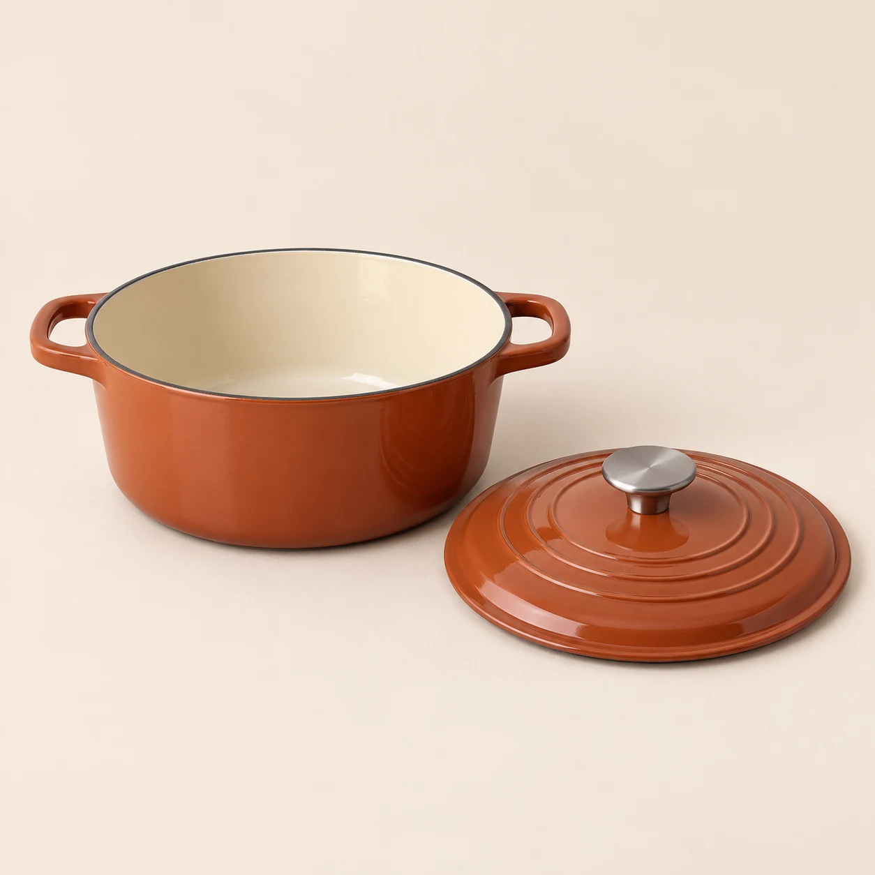 4 L Enameled Casserole